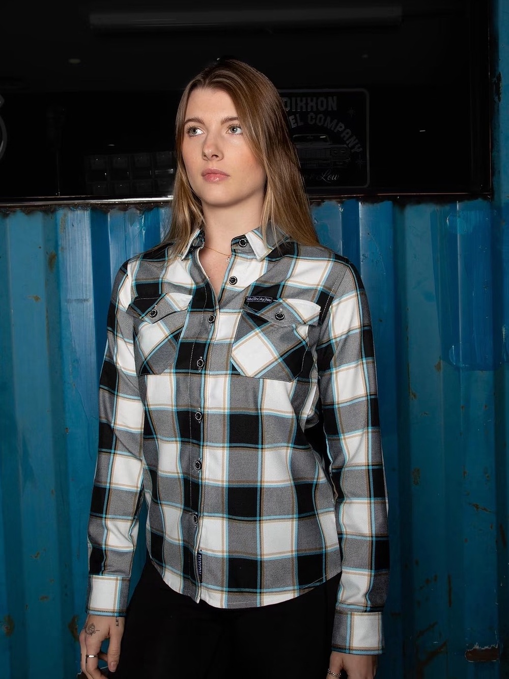 DIXXON Flannel Co X Mudvayne L.D. 50 Women's Flannel Shirt Limited Edition